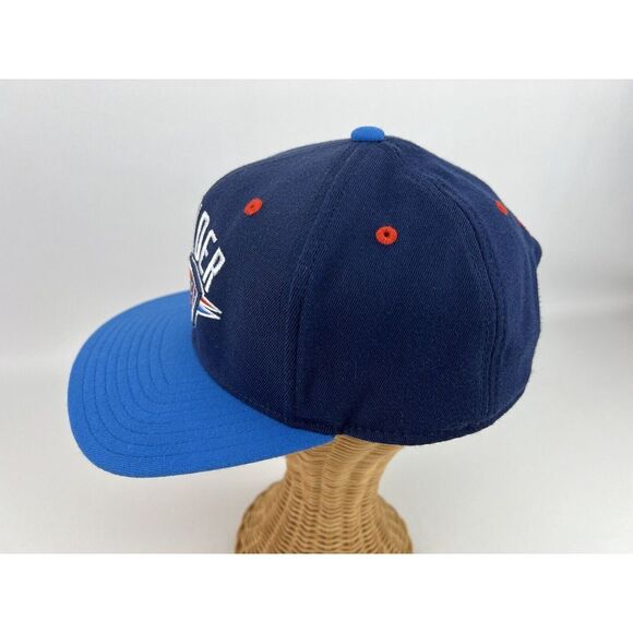 Oklahoma City Thunder OKC Adidas NBA Snapback Hat Cap - Picture 5 of 11